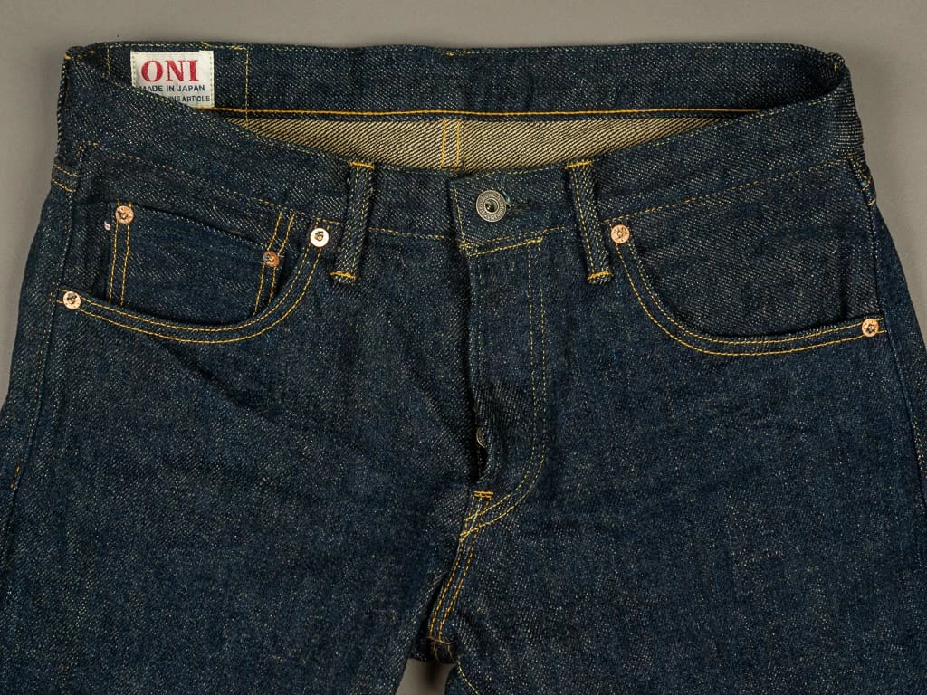 ONI Denim 622ZR "Secret Denim" 20oz Relaxed Tapered Jeans 11 ONI Denim 622ZR "Secret Denim" 20oz Relaxed Tapered Jeans