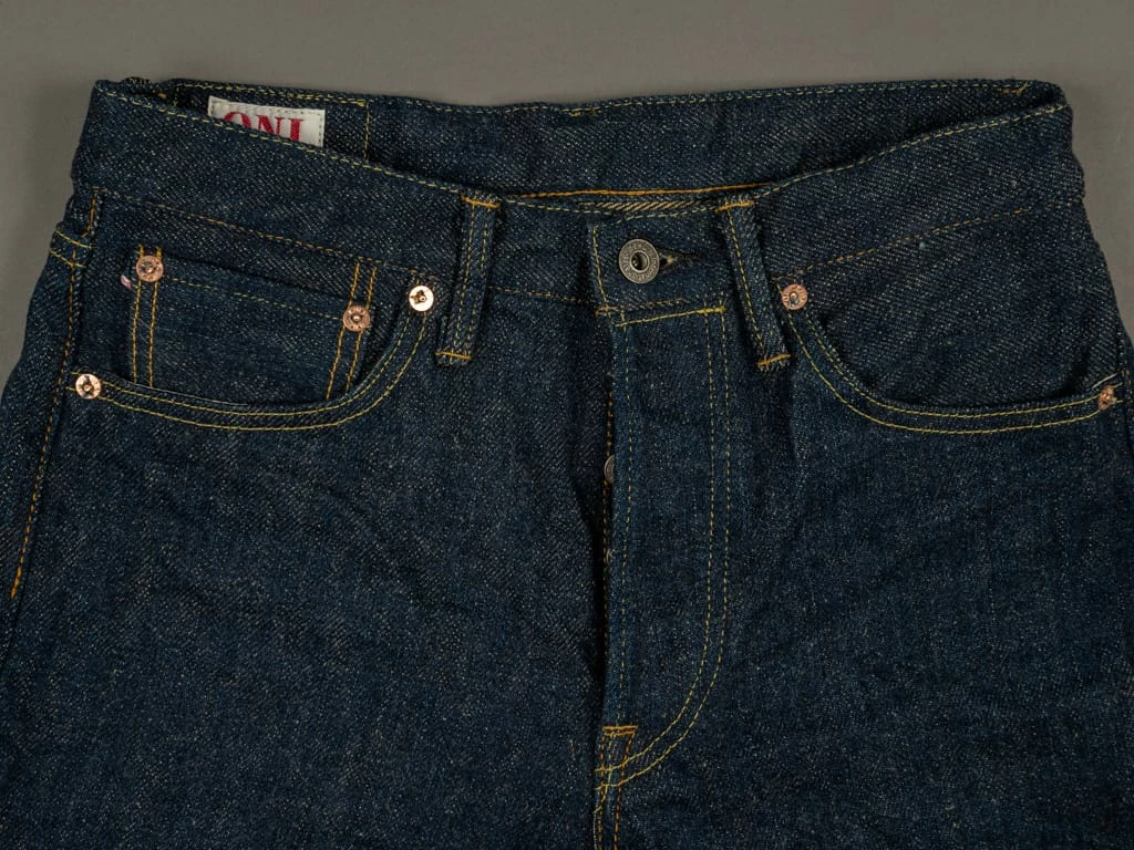 ONI Denim 679ZR "Secret Denim" 20oz Strong Tapered Jeans 13 ONI Denim 679ZR "Secret Denim" 20oz Strong Tapered Jeans