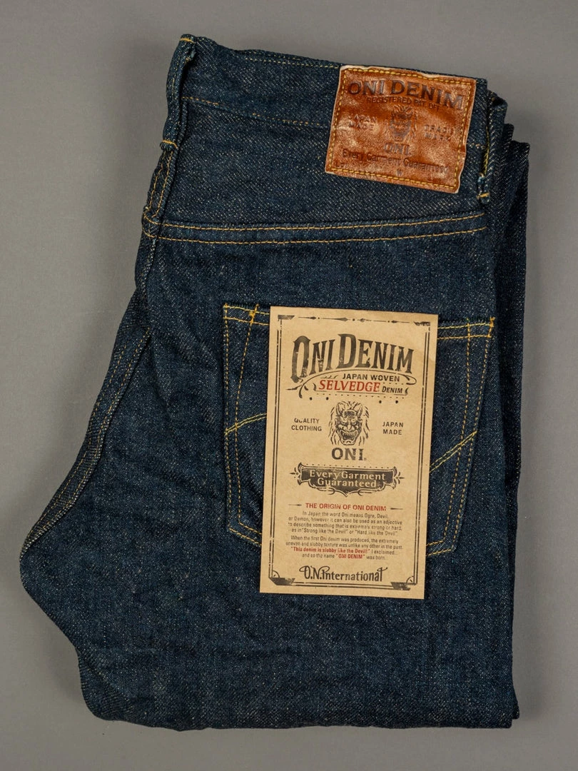 ONI Denim 679ZR "Secret Denim" 20oz Strong Tapered Jeans 12 ONI Denim 679ZR "Secret Denim" 20oz Strong Tapered Jeans