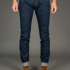 ONI Denim 920-SHM "Kiwami" 16oz Natural Indigo High Rise Relax Tapered Semi-Hand Made Jeans