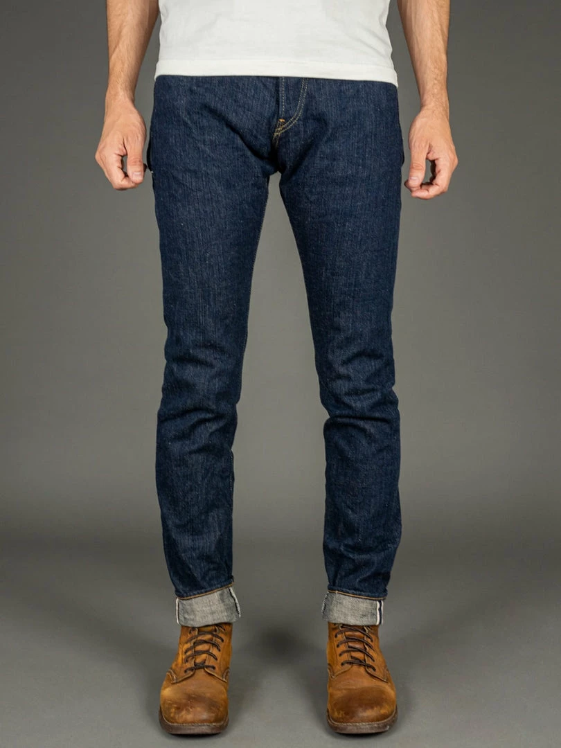 ONI Denim 920-SHM "Kiwami" 16oz Natural Indigo High Rise Relax Tapered Semi-Hand Made Jeans 4 ONI Denim 920-SHM "Kiwami" 16oz Natural Indigo High Rise Relax Tapered Semi-Hand Made Jeans
