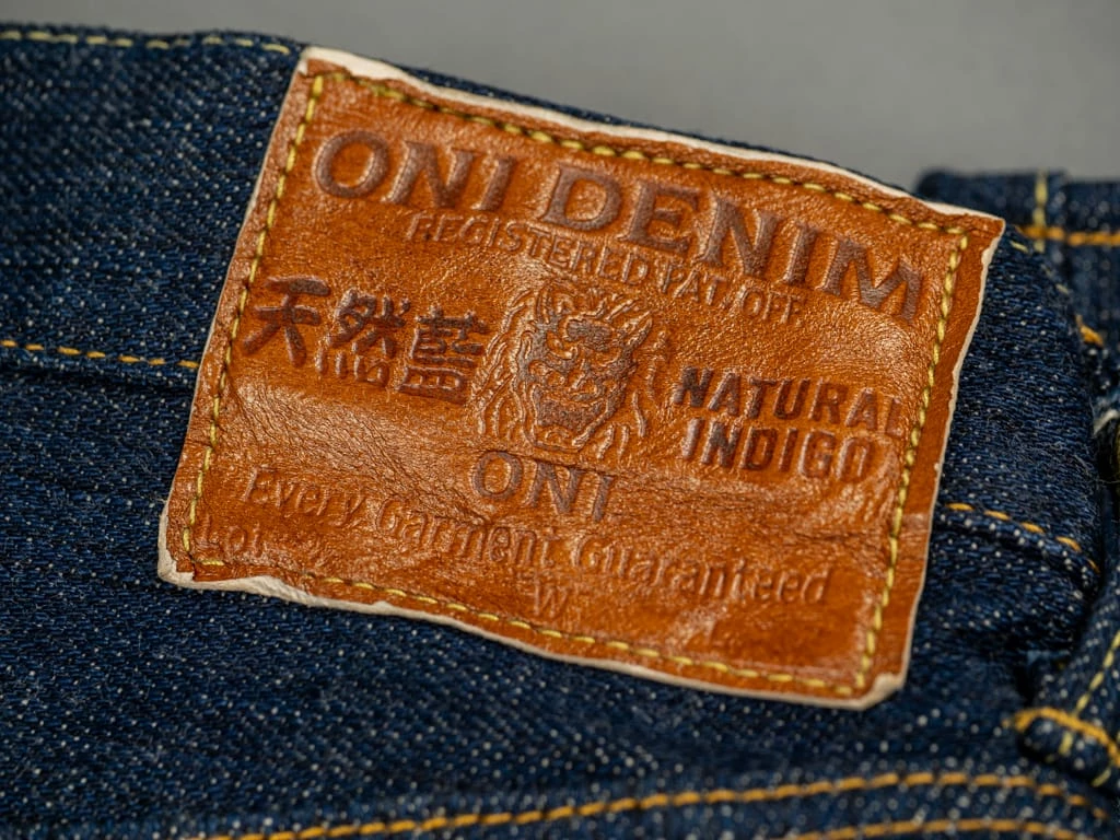 ONI Denim 920-SHM "Kiwami" 16oz Natural Indigo High Rise Relax Tapered Semi-Hand Made Jeans 18 ONI Denim 920-SHM "Kiwami" 16oz Natural Indigo High Rise Relax Tapered Semi-Hand Made Jeans
