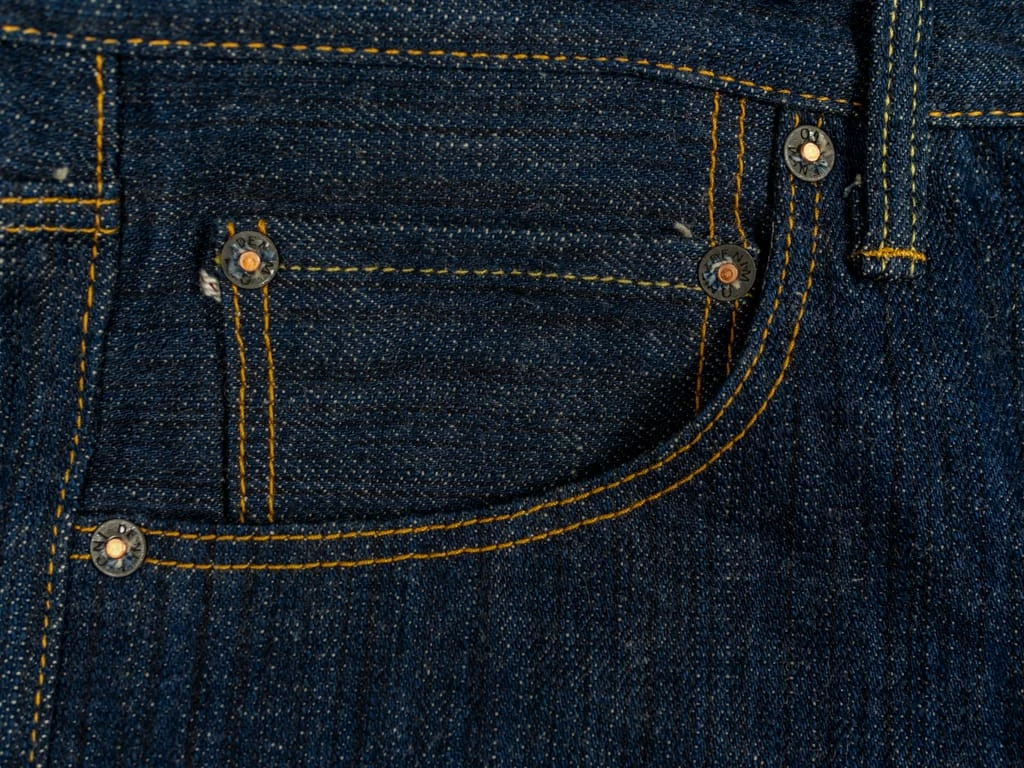 ONI Denim 920-SHM "Kiwami" 16oz Natural Indigo High Rise Relax Tapered Semi-Hand Made Jeans 25 ONI Denim 920-SHM "Kiwami" 16oz Natural Indigo High Rise Relax Tapered Semi-Hand Made Jeans