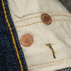 ONI Denim 920-SHM "Kiwami" 16oz Natural Indigo High Rise Relax Tapered Semi-Hand Made Jeans 52 ONI Denim 920-SHM