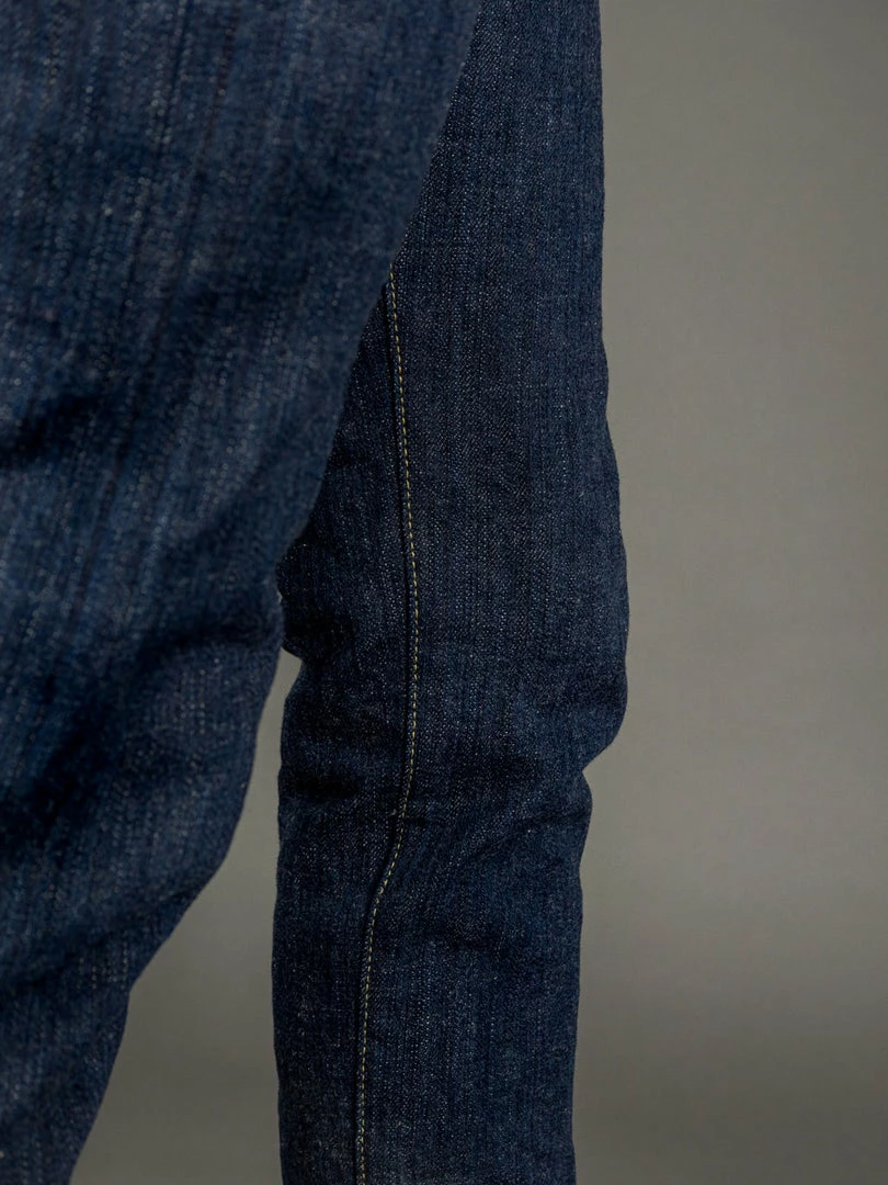 ONI Denim 920-SHM "Kiwami" 16oz Natural Indigo High Rise Relax Tapered Semi-Hand Made Jeans 9 ONI Denim 920-SHM "Kiwami" 16oz Natural Indigo High Rise Relax Tapered Semi-Hand Made Jeans