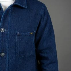 ONI Denim 03501-WIDD Indigo Dobby Twill Coverall Jacket Biowash