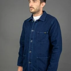 ONI Denim 03501-WIDD Indigo Dobby Twill Coverall Jacket Biowash