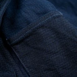 NEW ARRIVALS ONI Denim 03100-ID Sashiko Dobby Coverall Jacket Indigo