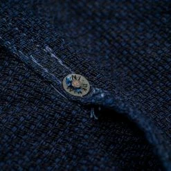 NEW ARRIVALS ONI Denim 03100-ID Sashiko Dobby Coverall Jacket Indigo