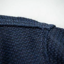 NEW ARRIVALS ONI Denim 03100-ID Sashiko Dobby Coverall Jacket Indigo