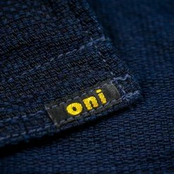 NEW ARRIVALS ONI Denim 03100-ID Sashiko Dobby Coverall Jacket Indigo