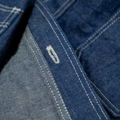 ONI Denim 02105-IDG "Yokonezu" 10oz Grey Weft Denim Work Shirt 44 ONI Denim 02105-IDG