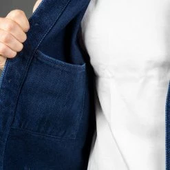 ONI Denim 03501-WIDD Indigo Dobby Twill Coverall Jacket Biowash