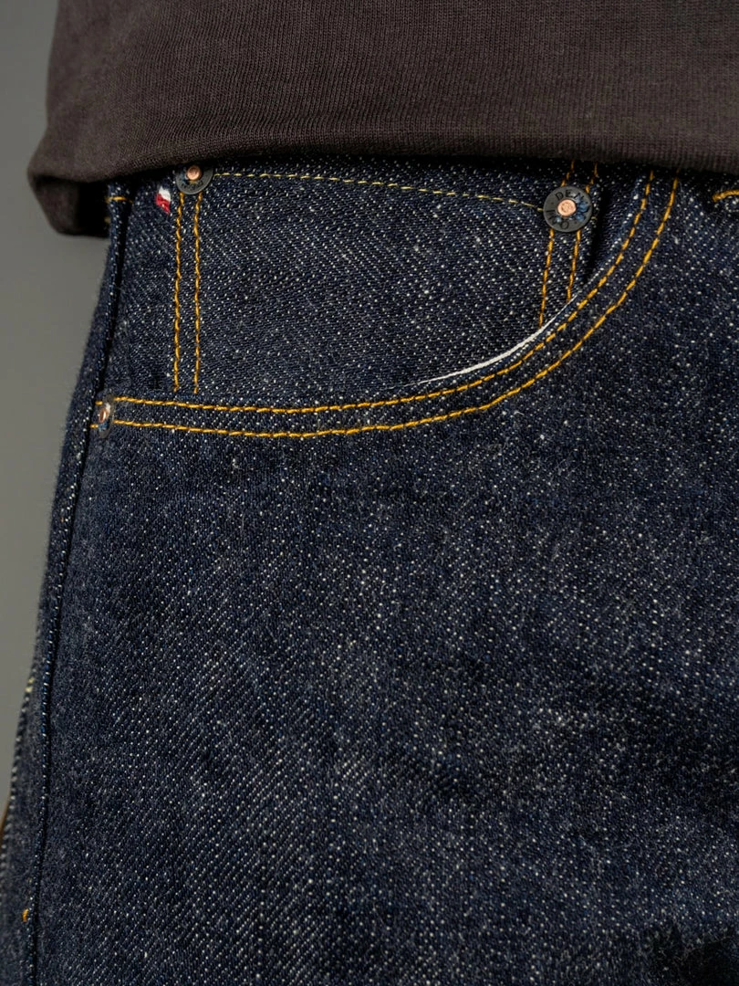 ONI Denim 921NIXX "Natural Indigo XX Denim" 17oz High Rise Relax Tapered Jeans 11 ONI Denim 921NIXX "Natural Indigo XX Denim" 17oz High Rise Relax Tapered Jeans