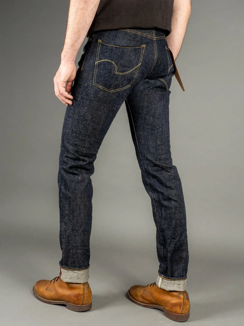 ONI Denim 921NIXX "Natural Indigo XX Denim" 17oz High Rise Relax Tapered Jeans 7 ONI Denim 921NIXX "Natural Indigo XX Denim" 17oz High Rise Relax Tapered Jeans