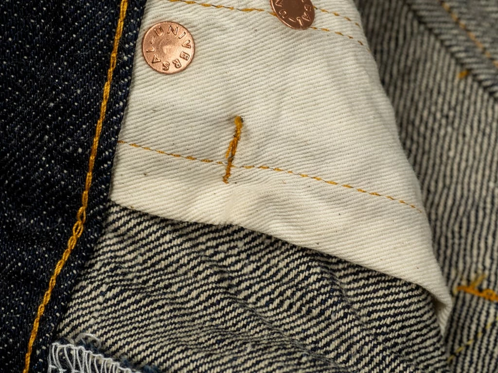 ONI Denim 921NIXX "Natural Indigo XX Denim" 17oz High Rise Relax Tapered Jeans 37 ONI Denim 921NIXX "Natural Indigo XX Denim" 17oz High Rise Relax Tapered Jeans