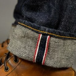 ONI Denim 921NIXX "Natural Indigo XX Denim" 17oz High Rise Relax Tapered Jeans 44 ONI Denim 921NIXX