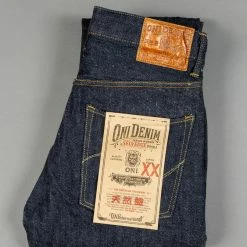 ONI Denim 921NIXX "Natural Indigo XX Denim" 17oz High Rise Relax Tapered Jeans 46 ONI Denim 921NIXX