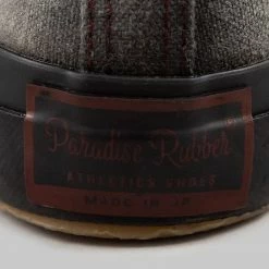 NEW ARRIVALS Pras Shellcap Low "Mura" Uneven Hand Dyed Sneakers Grey/Black 26 NEW ARRIVALS Pras Shellcap Low