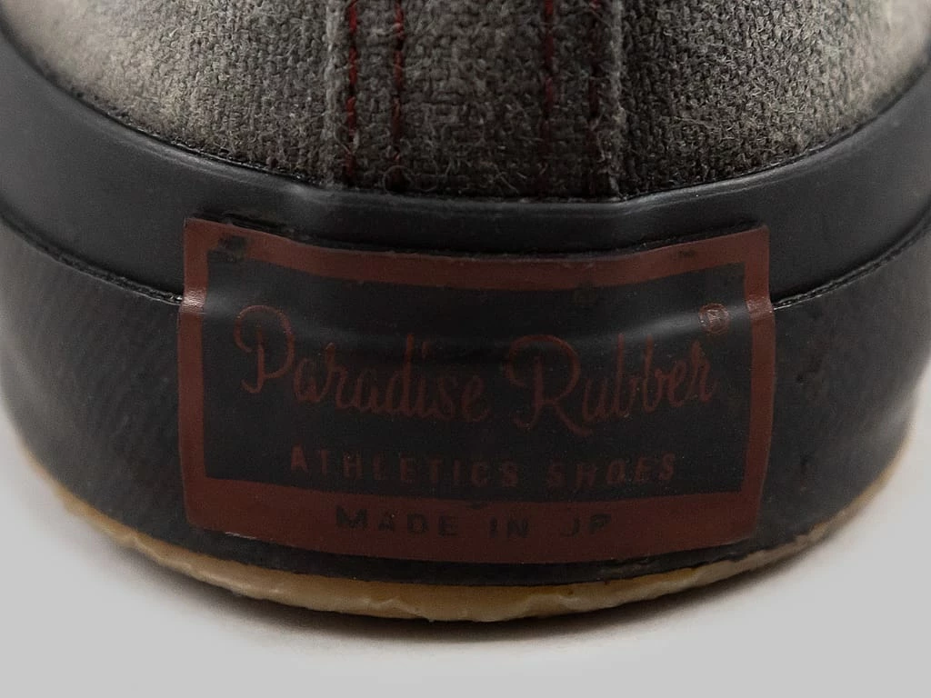 NEW ARRIVALS Pras Shellcap Low "Mura" Uneven Hand Dyed Sneakers Grey/Black 12 NEW ARRIVALS Pras Shellcap Low "Mura" Uneven Hand Dyed Sneakers Grey/Black