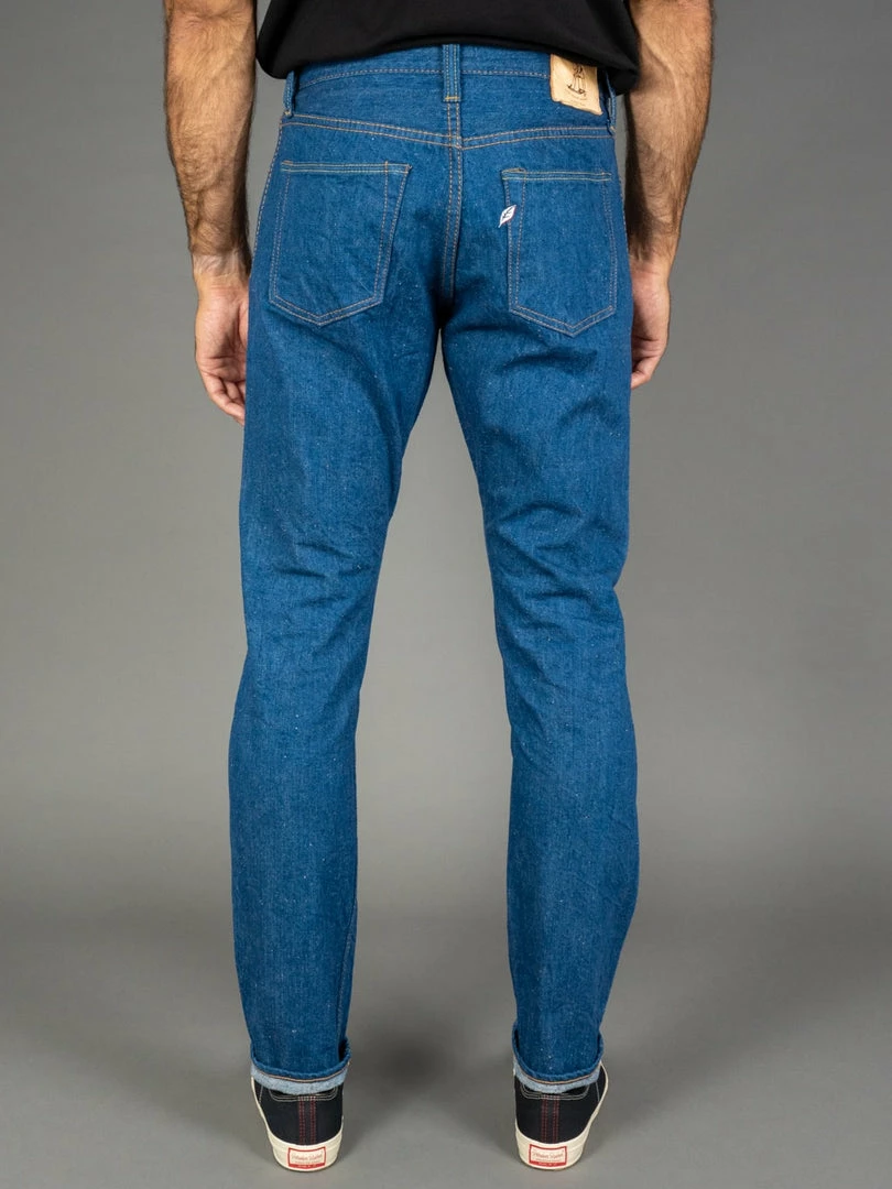 Pure Blue Japan GRE-019 "Green Cast" 12oz Relaxed Tapered Jeans 6 Pure Blue Japan GRE-019 "Green Cast" 12oz Relaxed Tapered Jeans