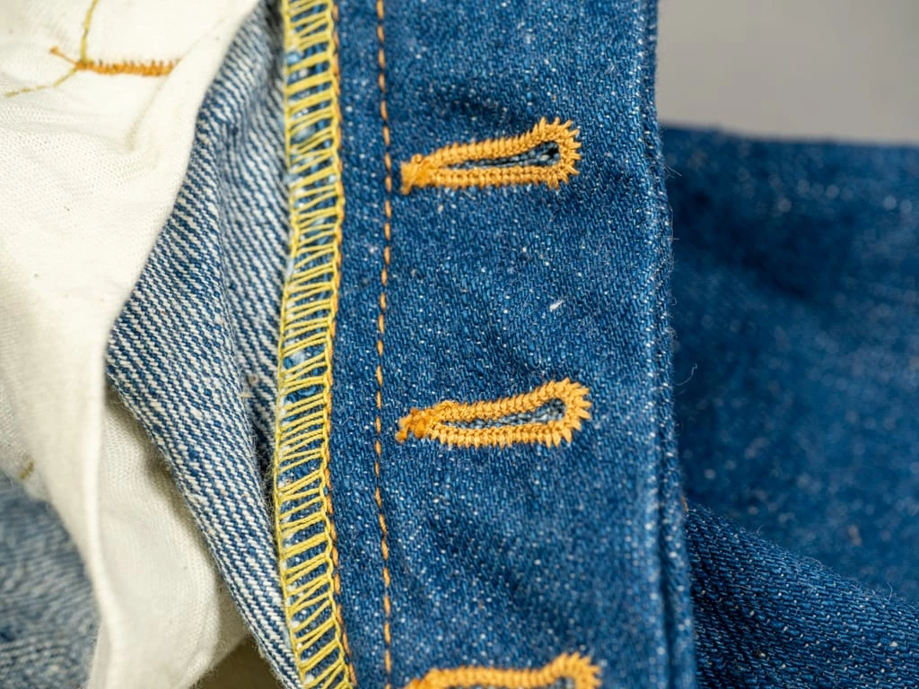 Pure Blue Japan GRE-019 "Green Cast" 12oz Relaxed Tapered Jeans 40 Pure Blue Japan GRE-019 "Green Cast" 12oz Relaxed Tapered Jeans