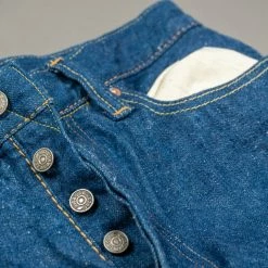 Pure Blue Japan GRE-019 "Green Cast" 12oz Relaxed Tapered Jeans 68 Pure Blue Japan GRE-019