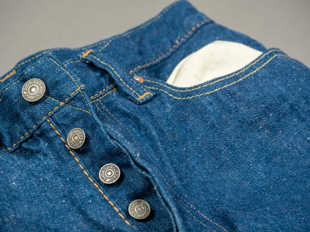 Pure Blue Japan GRE-019 "Green Cast" 12oz Relaxed Tapered Jeans 31 Pure Blue Japan GRE-019 "Green Cast" 12oz Relaxed Tapered Jeans