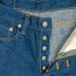 Pure Blue Japan GRE-019 "Green Cast" 12oz Relaxed Tapered Jeans 52 Pure Blue Japan GRE-019