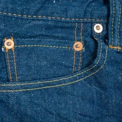 Pure Blue Japan GRE-019 "Green Cast" 12oz Relaxed Tapered Jeans 55 Pure Blue Japan GRE-019