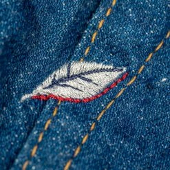 Pure Blue Japan GRE-019 "Green Cast" 12oz Relaxed Tapered Jeans 75 Pure Blue Japan GRE-019