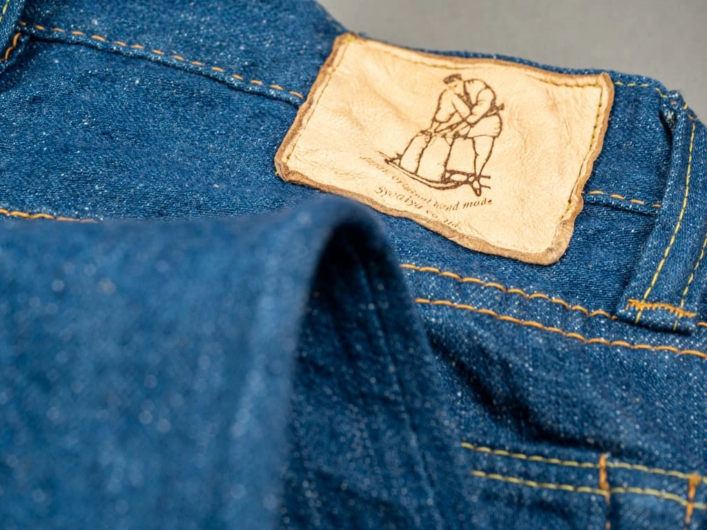 Pure Blue Japan GRE-019 "Green Cast" 12oz Relaxed Tapered Jeans 39 Pure Blue Japan GRE-019 "Green Cast" 12oz Relaxed Tapered Jeans