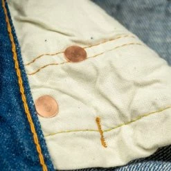 Pure Blue Japan GRE-019 "Green Cast" 12oz Relaxed Tapered Jeans 70 Pure Blue Japan GRE-019