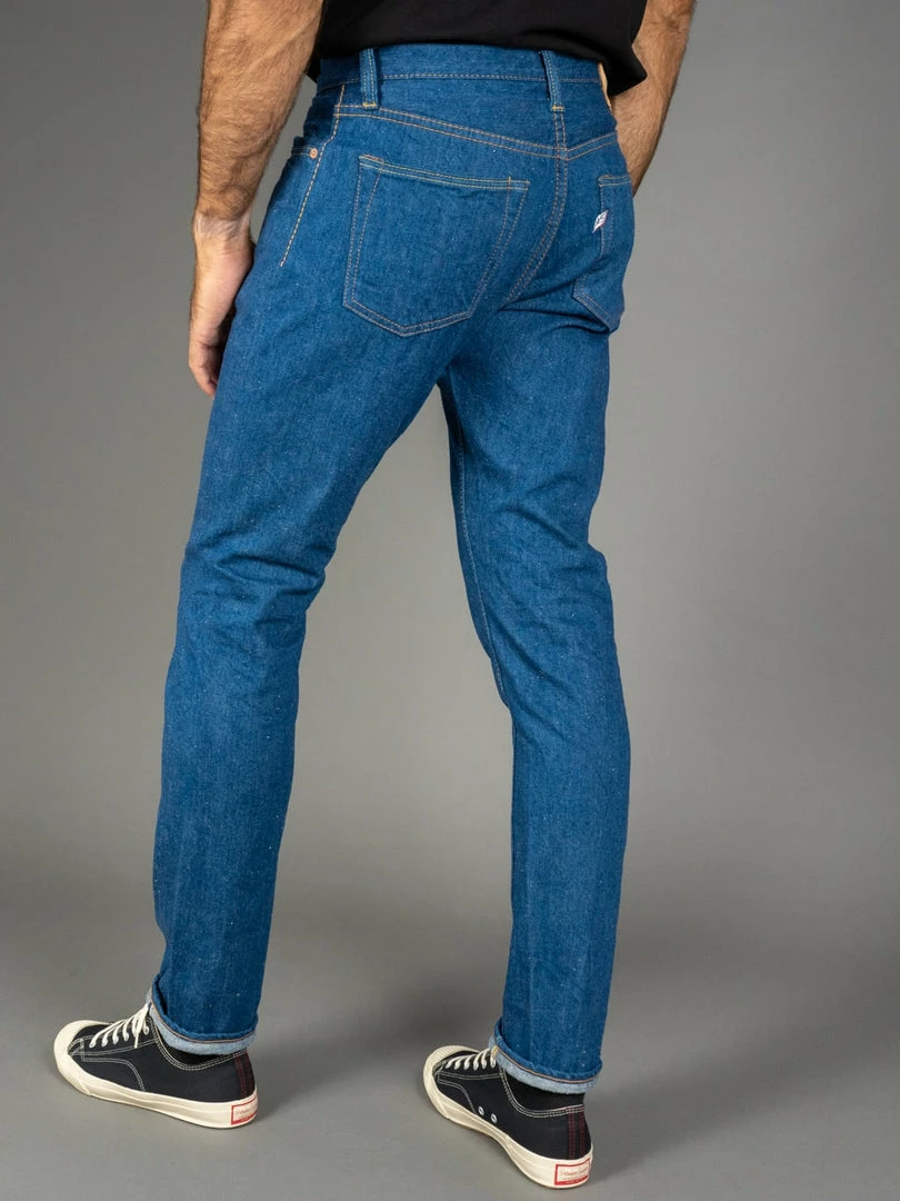 Pure Blue Japan GRE-019 "Green Cast" 12oz Relaxed Tapered Jeans 7 Pure Blue Japan GRE-019 "Green Cast" 12oz Relaxed Tapered Jeans