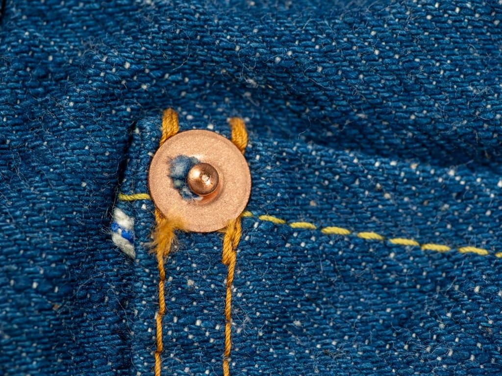 Pure Blue Japan GRE-019 "Green Cast" 12oz Relaxed Tapered Jeans 24 Pure Blue Japan GRE-019 "Green Cast" 12oz Relaxed Tapered Jeans