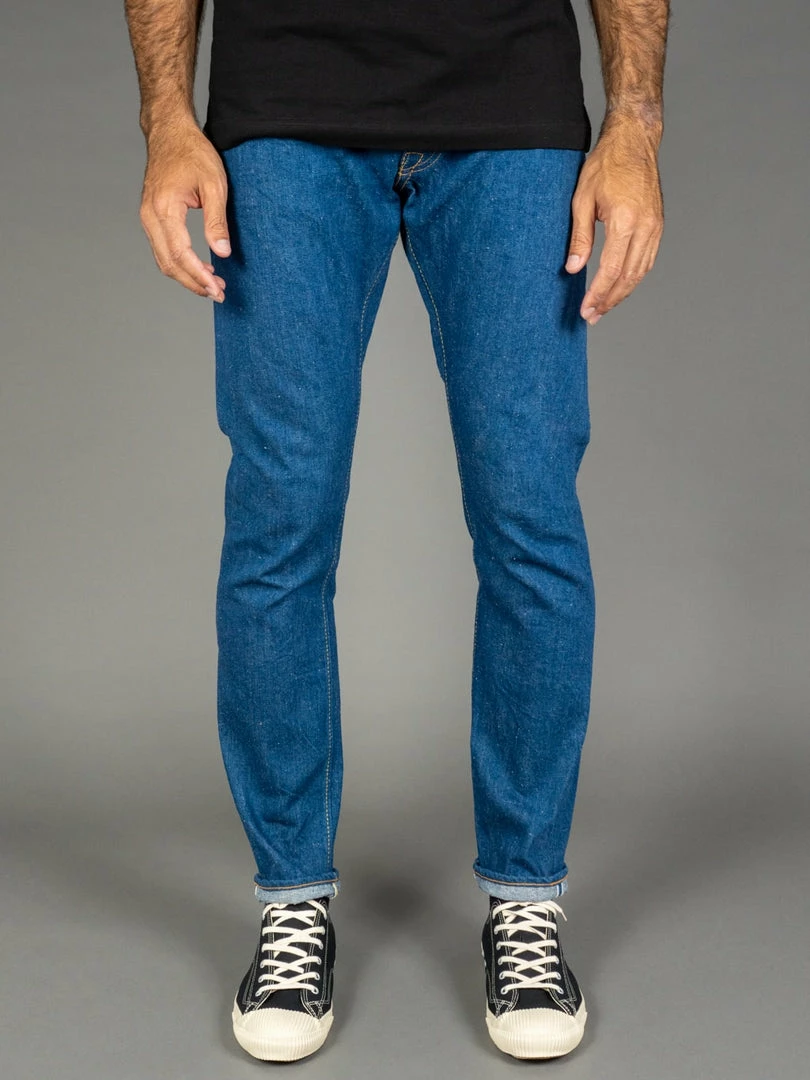 Pure Blue Japan GRE-019 "Green Cast" 12oz Relaxed Tapered Jeans 4 Pure Blue Japan GRE-019 "Green Cast" 12oz Relaxed Tapered Jeans