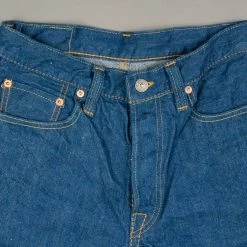 Pure Blue Japan GRE-019 "Green Cast" 12oz Relaxed Tapered Jeans 50 Pure Blue Japan GRE-019