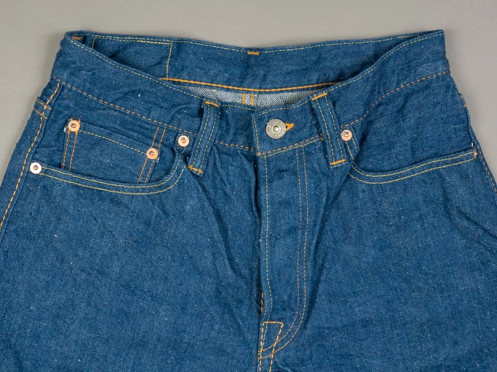 Pure Blue Japan GRE-019 "Green Cast" 12oz Relaxed Tapered Jeans 13 Pure Blue Japan GRE-019 "Green Cast" 12oz Relaxed Tapered Jeans