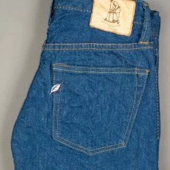 Pure Blue Japan GRE-019 "Green Cast" 12oz Relaxed Tapered Jeans 49 Pure Blue Japan GRE-019