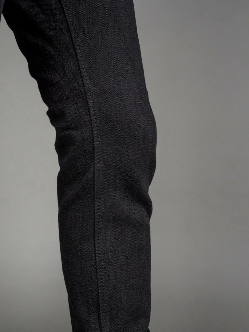 Pure Blue Japan EX-019-BB "Double Black Extra Slub" 17oz Relaxed Tapered Jeans 9 Pure Blue Japan EX-019-BB "Double Black Extra Slub" 17oz Relaxed Tapered Jeans