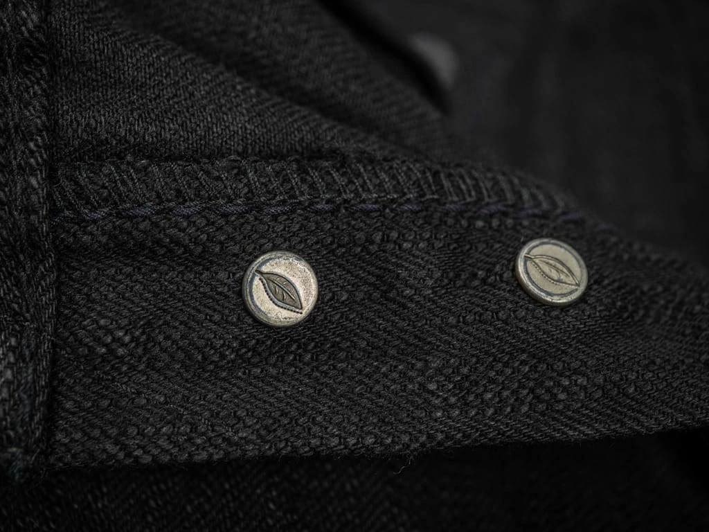 Pure Blue Japan EX-019-BB "Double Black Extra Slub" 17oz Relaxed Tapered Jeans 31 Pure Blue Japan EX-019-BB "Double Black Extra Slub" 17oz Relaxed Tapered Jeans