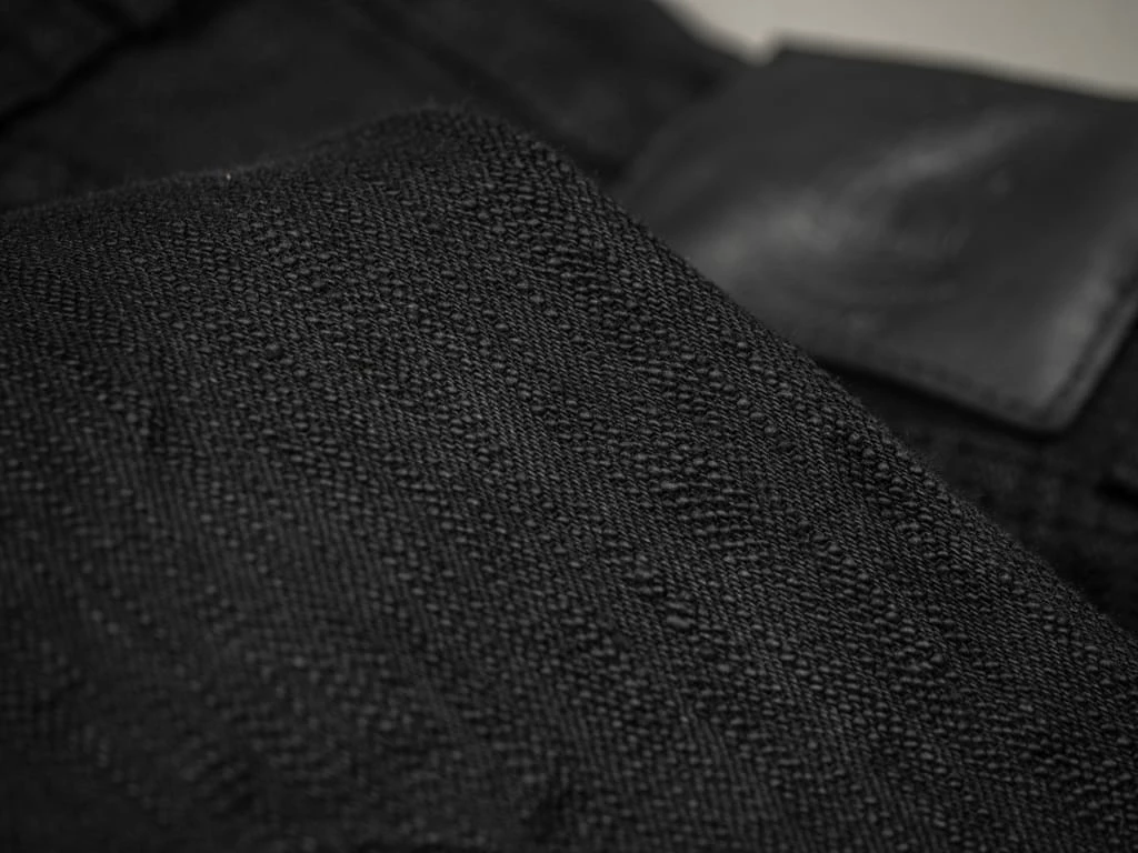 Pure Blue Japan EX-019-BB "Double Black Extra Slub" 17oz Relaxed Tapered Jeans 35 Pure Blue Japan EX-019-BB "Double Black Extra Slub" 17oz Relaxed Tapered Jeans