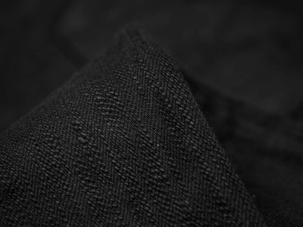 Pure Blue Japan EX-019-BB "Double Black Extra Slub" 17oz Relaxed Tapered Jeans 34 Pure Blue Japan EX-019-BB "Double Black Extra Slub" 17oz Relaxed Tapered Jeans