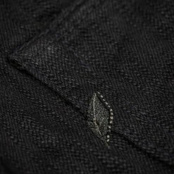 Pure Blue Japan EX-019-BB "Double Black Extra Slub" 17oz Relaxed Tapered Jeans 51 Pure Blue Japan EX-019-BB