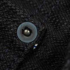 Pure Blue Japan EX-019-BB "Double Black Extra Slub" 17oz Relaxed Tapered Jeans 57 Pure Blue Japan EX-019-BB