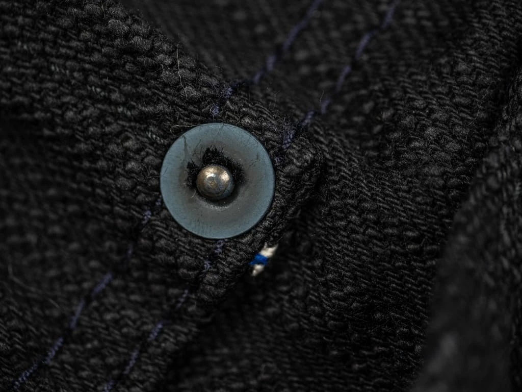 Pure Blue Japan EX-019-BB "Double Black Extra Slub" 17oz Relaxed Tapered Jeans 23 Pure Blue Japan EX-019-BB "Double Black Extra Slub" 17oz Relaxed Tapered Jeans