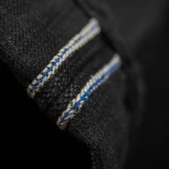 Pure Blue Japan EX-019-BB "Double Black Extra Slub" 17oz Relaxed Tapered Jeans 55 Pure Blue Japan EX-019-BB