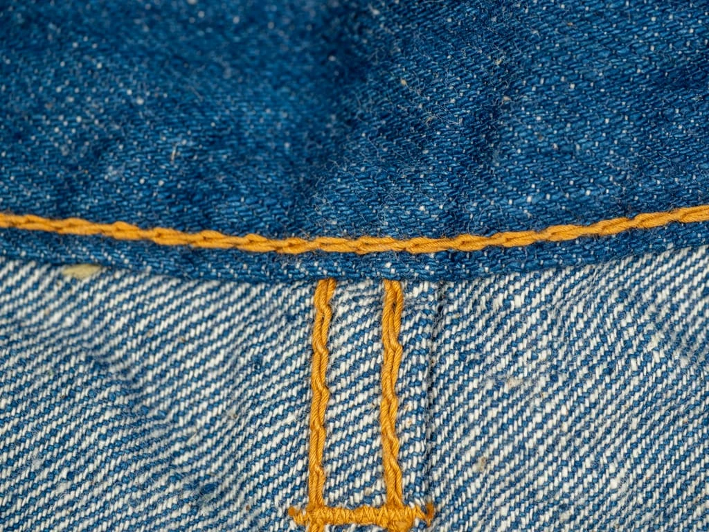 Pure Blue Japan GRE-019 "Green Cast" 12oz Relaxed Tapered Jeans 35 Pure Blue Japan GRE-019 "Green Cast" 12oz Relaxed Tapered Jeans