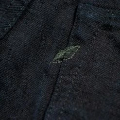 Pure Blue Japan XX-18oz-019 "Indigo X Black" 18oz Relaxed Tapered Jeans 48 Pure Blue Japan XX-18oz-019