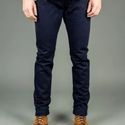 Pure Blue Japan XX-18oz-019 "Double Indigo" 18oz Relaxed Tapered Jeans
